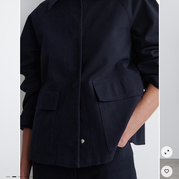 COS Women's Cotton Utility Jacket - Picture 7 of 9